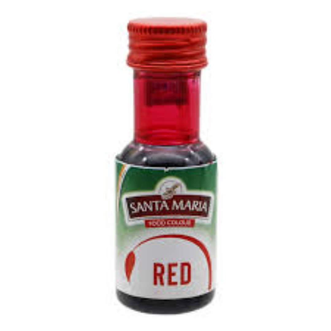 SANTA MARIA RED FOOD COLOUR 40ML